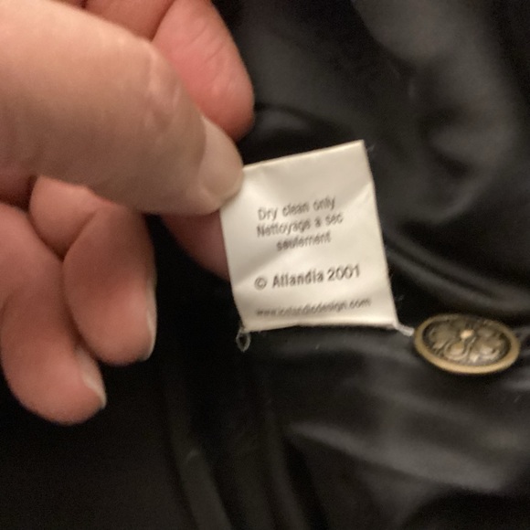 Vintage Icelandic Design embroidered jacket womens size medium wool cotton blend - Picture 10 of 11